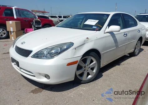 2005 Lexus Es 330 из США, поврежденный, VIN JTHBA30G655081213